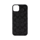 Coach Slim Wrap Case for iPhone 14 Plus Signature C Black