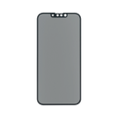 Doormoon iPhone 14/13/13Pro 5D Tempered Glass Privacy - Black