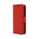 Wisecase iPhone 12/12 Pro Deluxe Wallet Folio Red