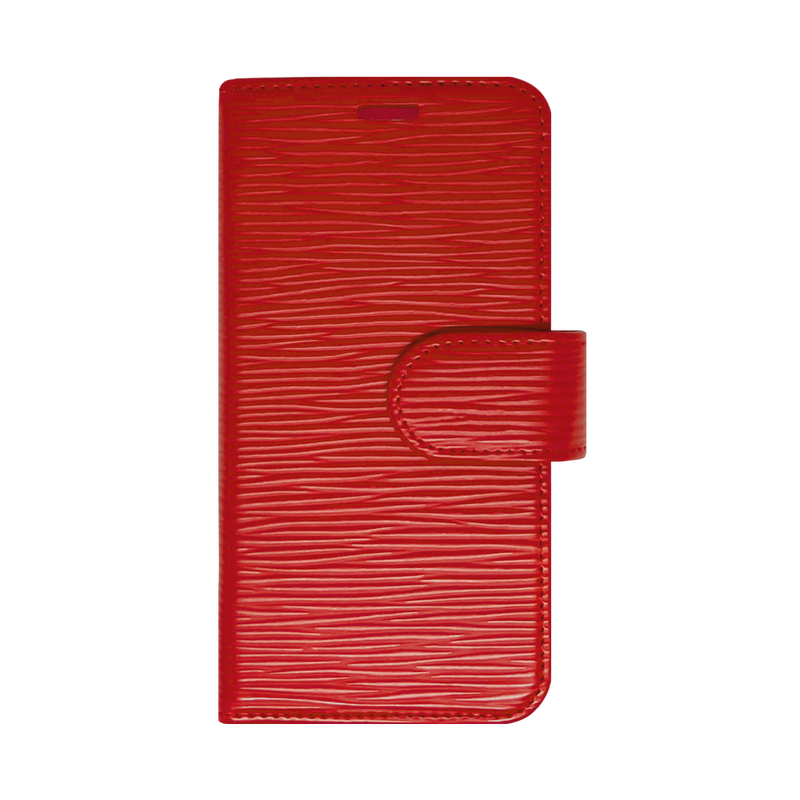 iPhone X/Xs Deluxe Wallet Folio Red