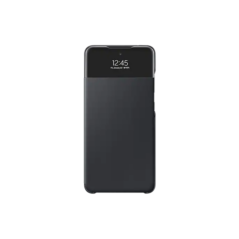Samsung A52 Smart S-View Wallet Cover Black
