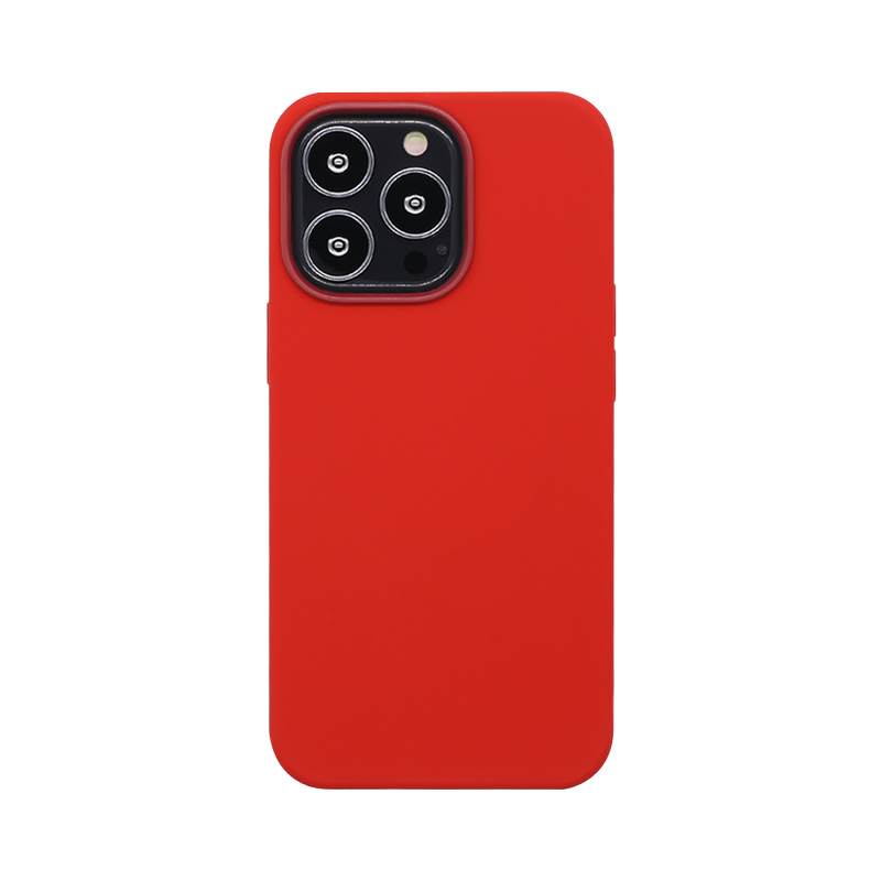 Wisecase iPhone 14 Pro Magsafe Silicone Case Red