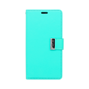 Wisecase iPhone 14 Pro Pocket Diary Wallet Cyan