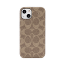 Coach Sllim Wrap Case for iPhone 13 Pro- Signature C Khaki