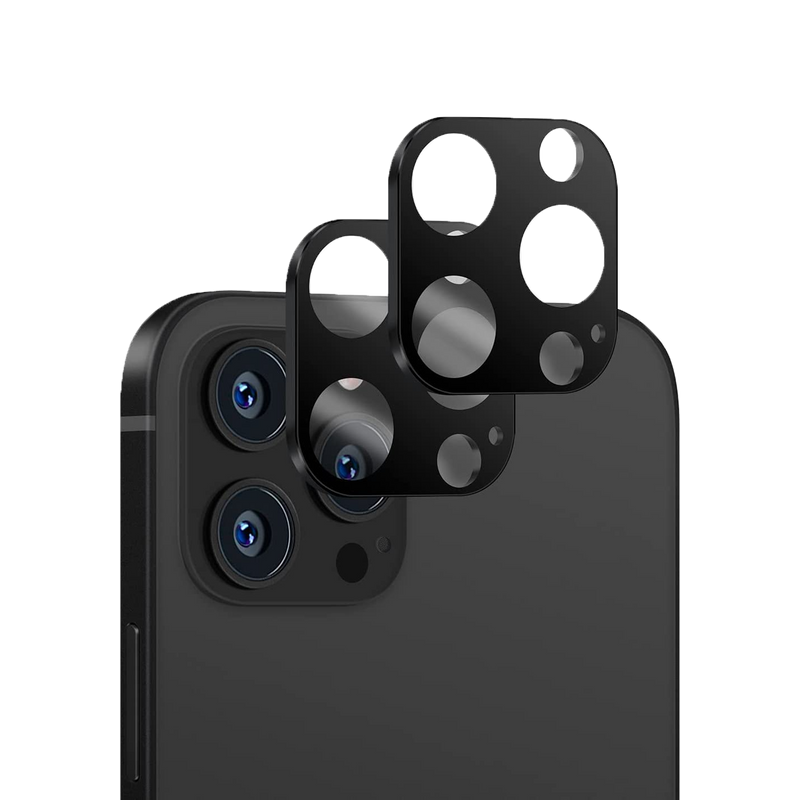 Doormoon iPhone 13 Pro/Pro Max Camera Tempered Glass Protector Black