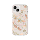 Kate Spade New York Defensive Hardshell MagSafe Case for iPhone 14 - Gold Floral