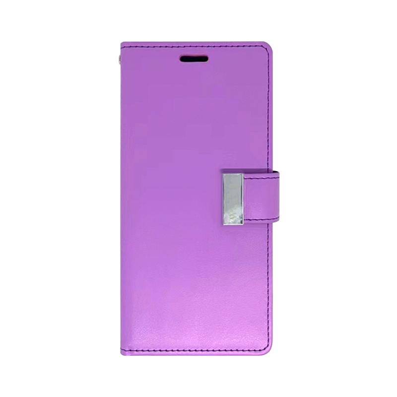 Samsung Galay S10 Pocket Diary Wallet -Purple
