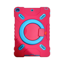 Pepk iPad8/9 10.2 Rugged case for Kids Rose+Blue