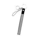 Doormoon Diamond Phone Lanyard 28cm - White