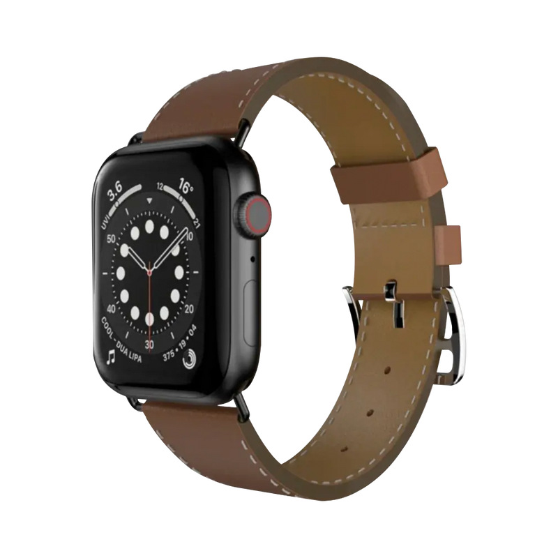 SwithEasy Classic Leather Band for Apple Watch 38/40/41mm - Brown