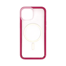 Wisecase iPhone 14 Bump with MagSafe Clear+Pink