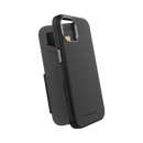 EFM Monaco Case Armour with ELeather and D3O 5G Signal Plus Technology For iPhone 14/13 6.1 Black/Space Grey