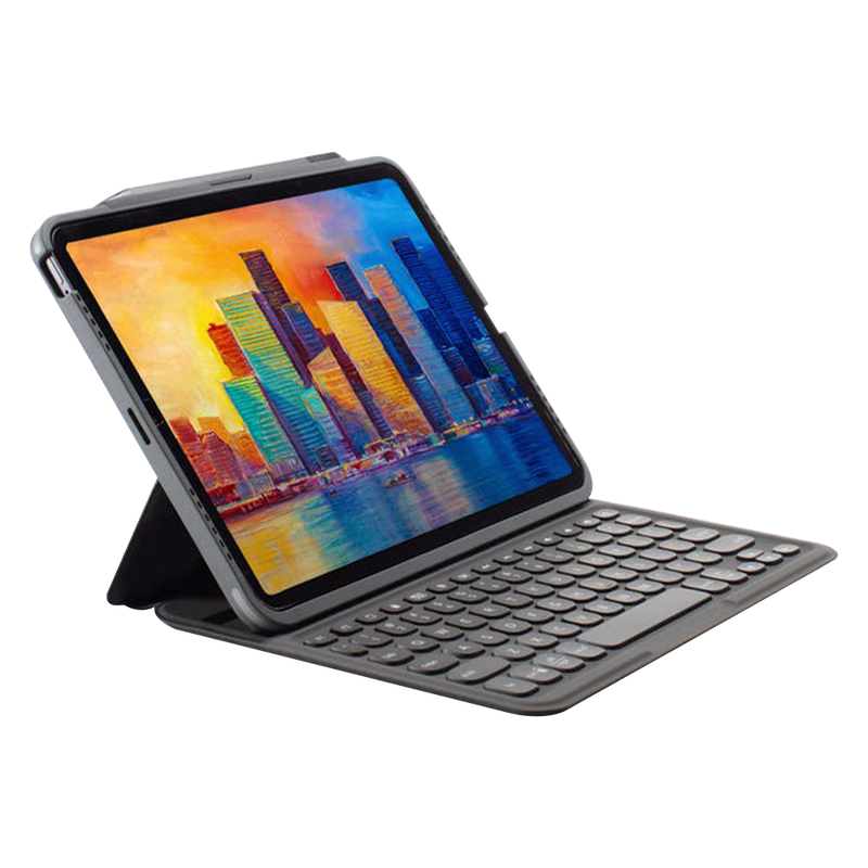 Zagg Pro Keys Wireless Keyboard and Detachable Case For iPad 12.9 - Black/Grey