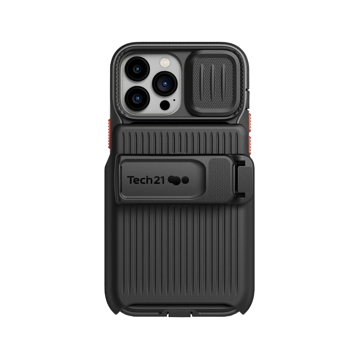 Tech21 EvoMax With Holster - iPhone 13 Pro Max - Off Black