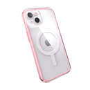 Speck iPhone 13 Presidio Perfect Clear Geo MagSafe Clear/Rosy Pink