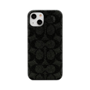 Coach Folio Case for iPhone 14 Signature C Tan