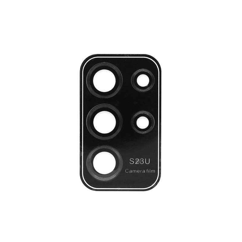 Doormoon Samsung Galaxy S23 Ultra Camera Tempered Glass Black