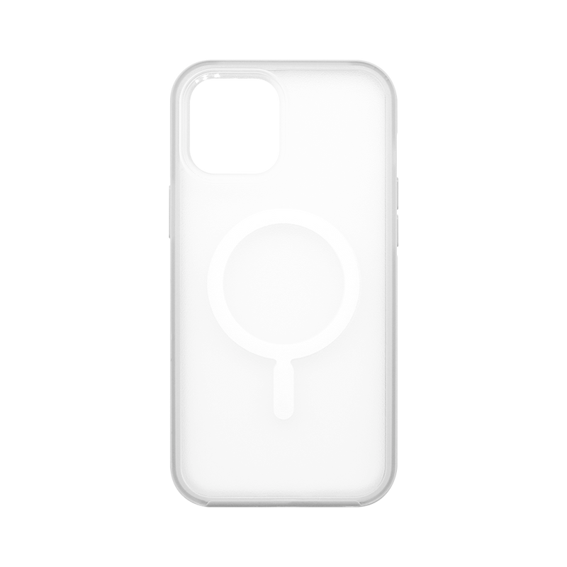 Wisecase iPhone12 ProMax MixMatt With MagSafe Clear+White