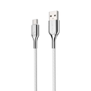 Cygnett Armoured USB-C to USB-A (USB 3.1) Cable - White 1m