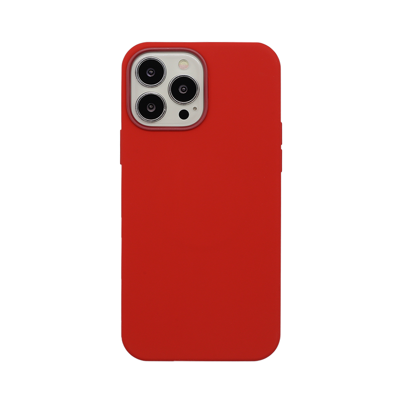 Wisecase iPhone 14 Pro Max Magsafe Silicone Case Red