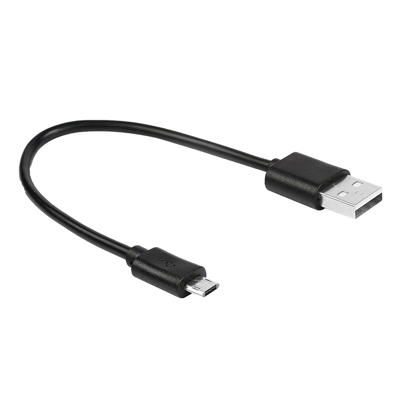 Wisecase Micro USB Cable 15CM - Black