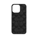 Coach Slim Wrap Case for iPhone 13 Pro 6.1 Signature C Black