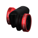 Olloclip 4-In-1 Lens for iPhone 6/6S/6 Plus/6S Plus - Red Lens, Black Clip