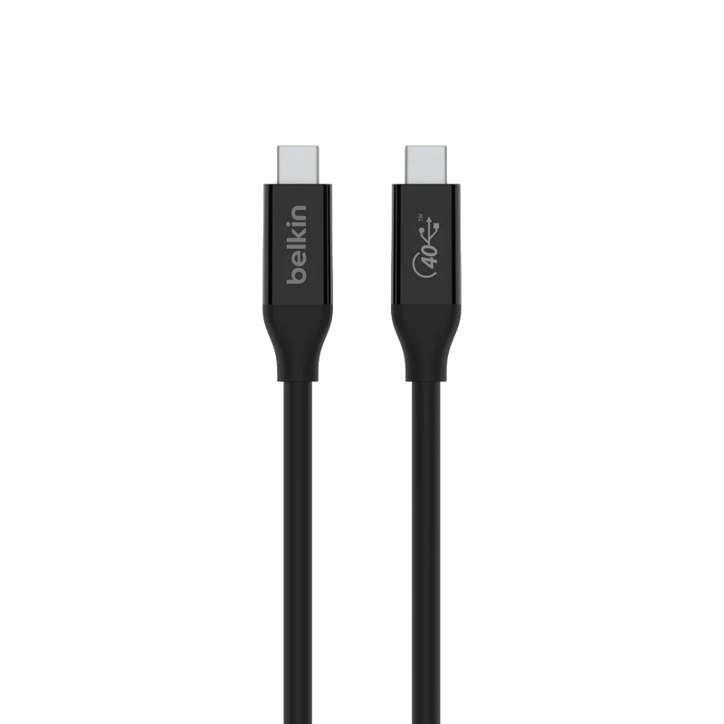 Belkin USB 4.0 Cable (USB-C to USB-C) 0.8m, Black