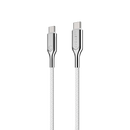 Cygnett Armoured USB-C to USB-C (3.1) Cable - White 1m