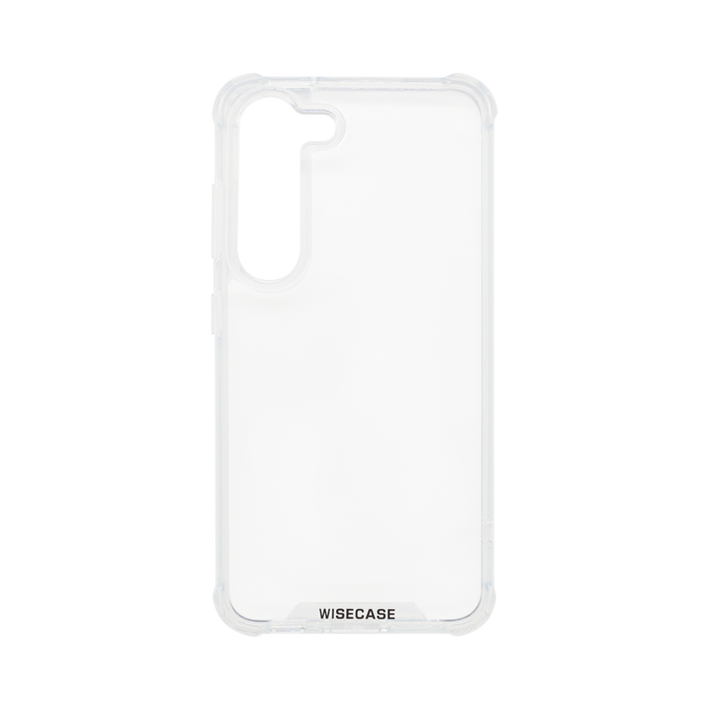 Wisecase Samsung Galaxy S23 Tough Gel Case - Clear