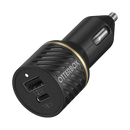 OtterBox Dual Port Car Charger USB-C/USB-A, Fast Charge