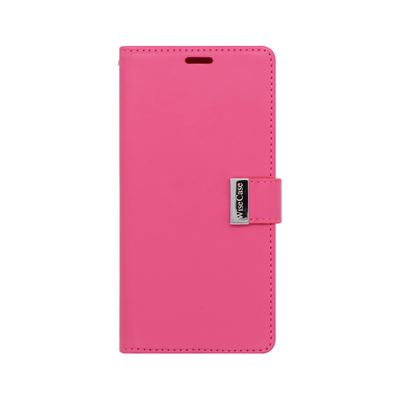 Wisecase iPhone 14 Plus Pocket Diary Wallet Rose