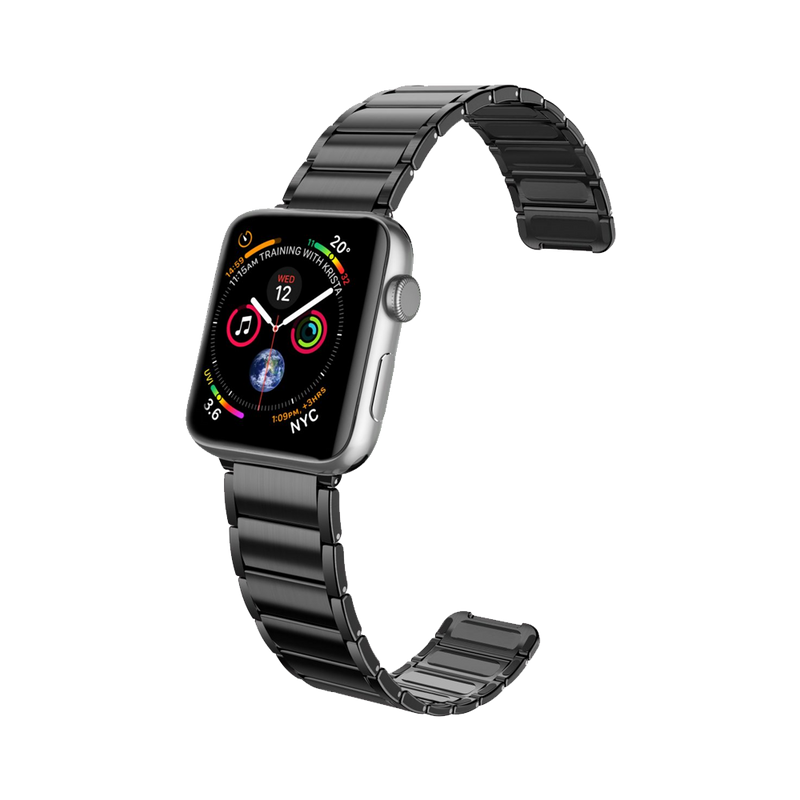 X-doria Classic band for Apple Watch 42/44/45mm - Black