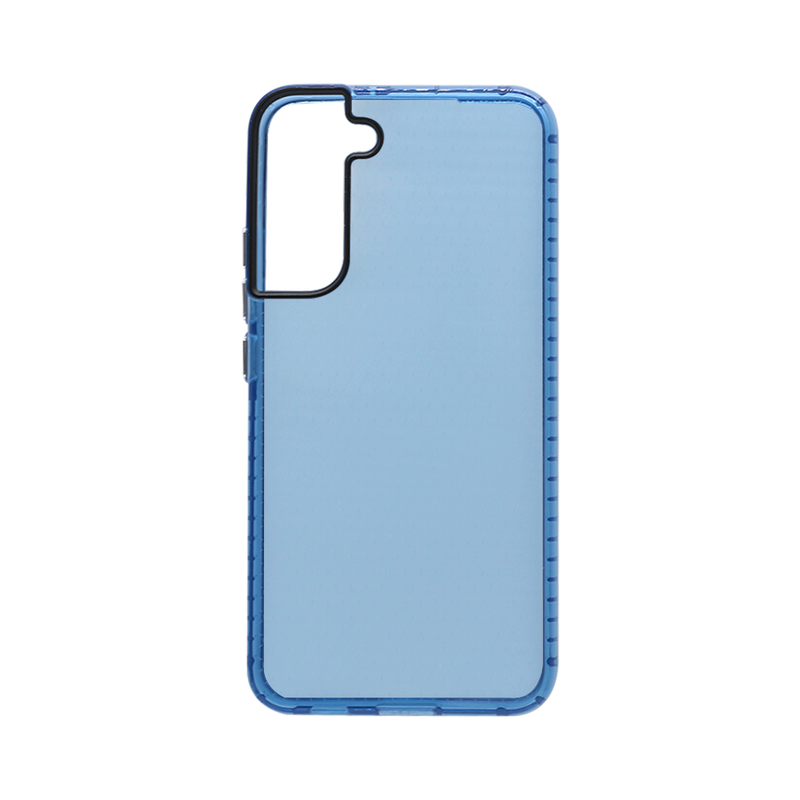 Wisecase Samsung Galaxy S22 Honeycomb TPU case Blue