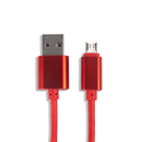 Wisecase MicroUSB Full Color Cable 1.5M- Red