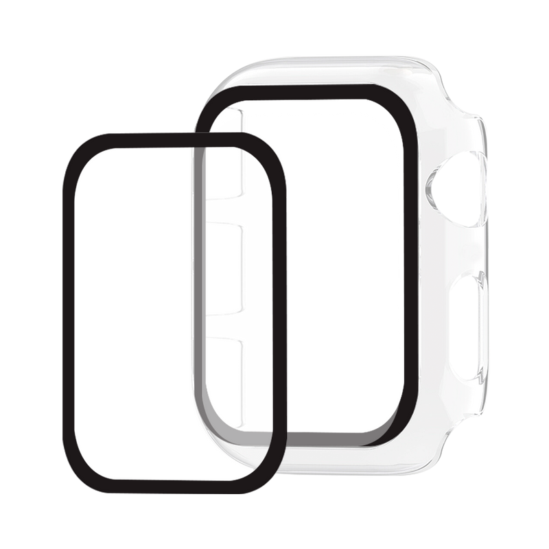 Watch 42MM Protective Glass Case Clear