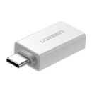 UGreen USB-C Male to USB-A Female Adapter White