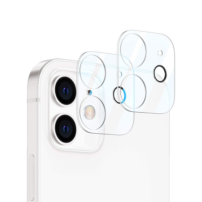 DOORMOON iPhone 12 Rear Camera Protector Glass Clear (2 Pcs)