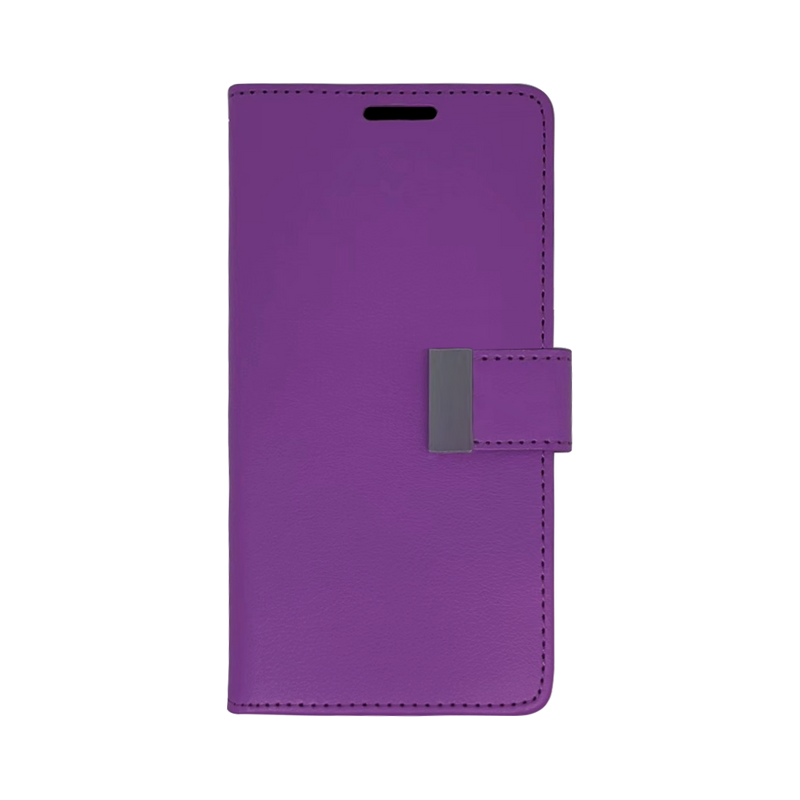 Samsung Galaxy S8 Rich Diary Wallet Case - Purple