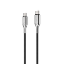 Cygnett Armoured USB-C to USB-C (3.1) Cable - Black 1m