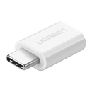 UGREEN USB 3.1 Type C to Micro USB Adapter 2.0 OTG Converter Data Adapter Male to Female White
