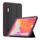 Wisecase iPad 10.2 2019/iPad8 10.2 2020 Heavy Duty Smart Folio with Stylus Pen Holder