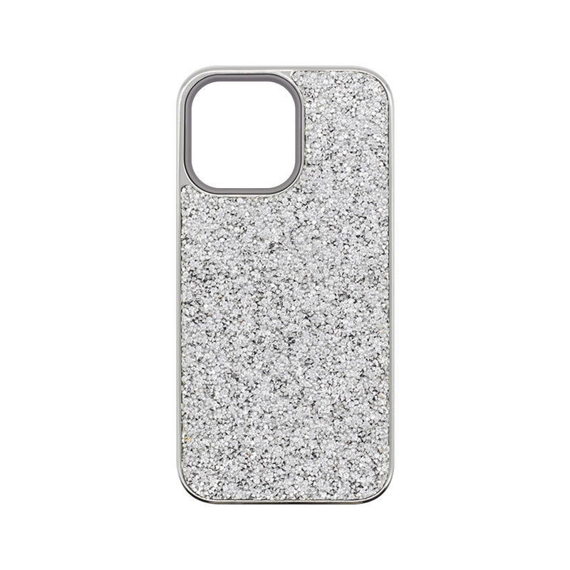 Wisecase iPhone 14 Pro Max Bling Bling Sliver