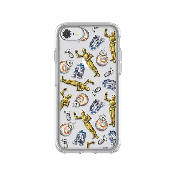 OtterBox Symmetry Galactic Collection Case suits iPhone SE (2nd gen) and iPhone 8/7 - Droid