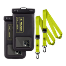 Pelican Marine Waterproof Floating Pouch 2-Pack Black/Neon Green