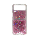 Wisecase Sam Galaxy Z Flip 4 Glitter Pink