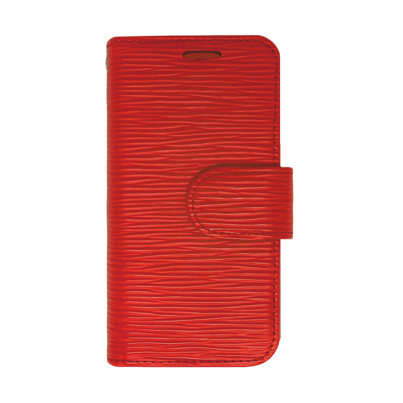 iPhone 12 Mini Deluxe Wallet Folio Red