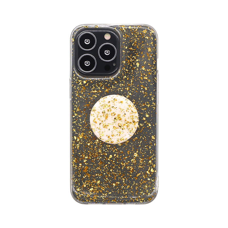 Wisecase iPhone 14 Pro Paillette Story Pro Gold