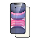 DOORMOON iPhone 11 Pro Max/XS Max Screen Protector Tempered Glass 5D Blue Light - Black 1PCS