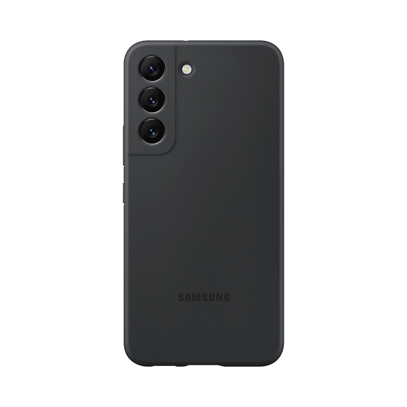 Samsung Silicone Cover Case Galaxy S22 Black